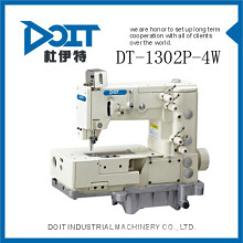 DT 1302P-4W SINGLE NEEDLE FLAT-BED DOUBLE CHAIN STITCH MACHINE FOR ACHIEVING WISHFUL DESIGN